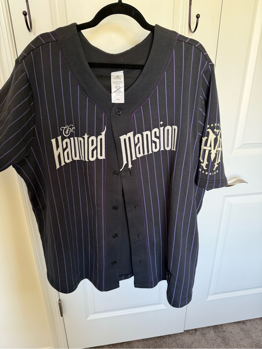 Disney Haunted Mansion Women’s Button-Up Jersey